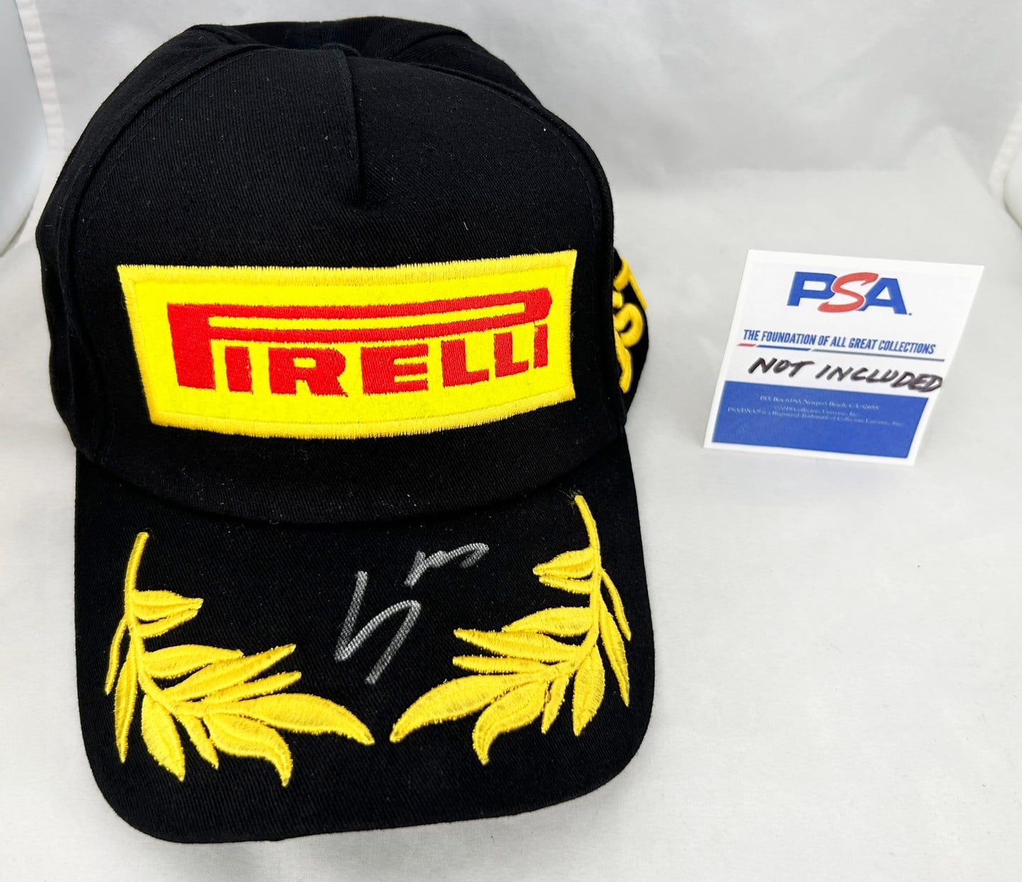 Lance Stroll Signed Hat Aston Martin Formula 1 F1 JSA 1