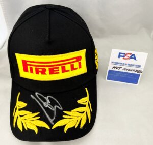 Jenson Button Signed Hat Braun Formula 1 F1 JSA