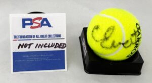 Chris Evert Signed Tennis Ball French Open PSA/DNA