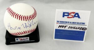 Nick Swardson Signed Authentic MLB Baseball Bench Warmers Howie PSA/DNA 1