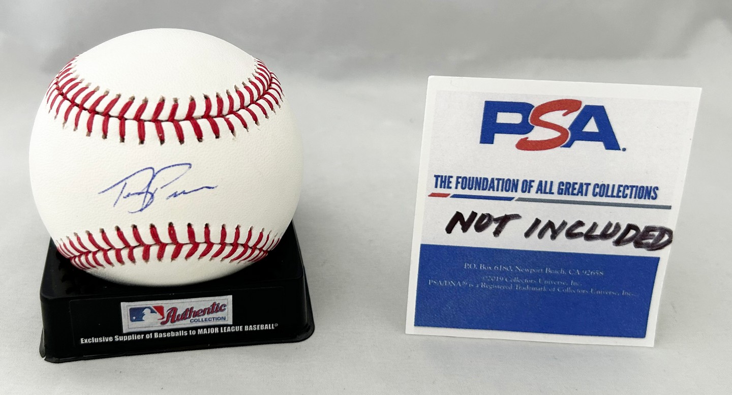 Terry Francona Signed Authentic MLB Baseball Cleveland Indians PSA/DNA