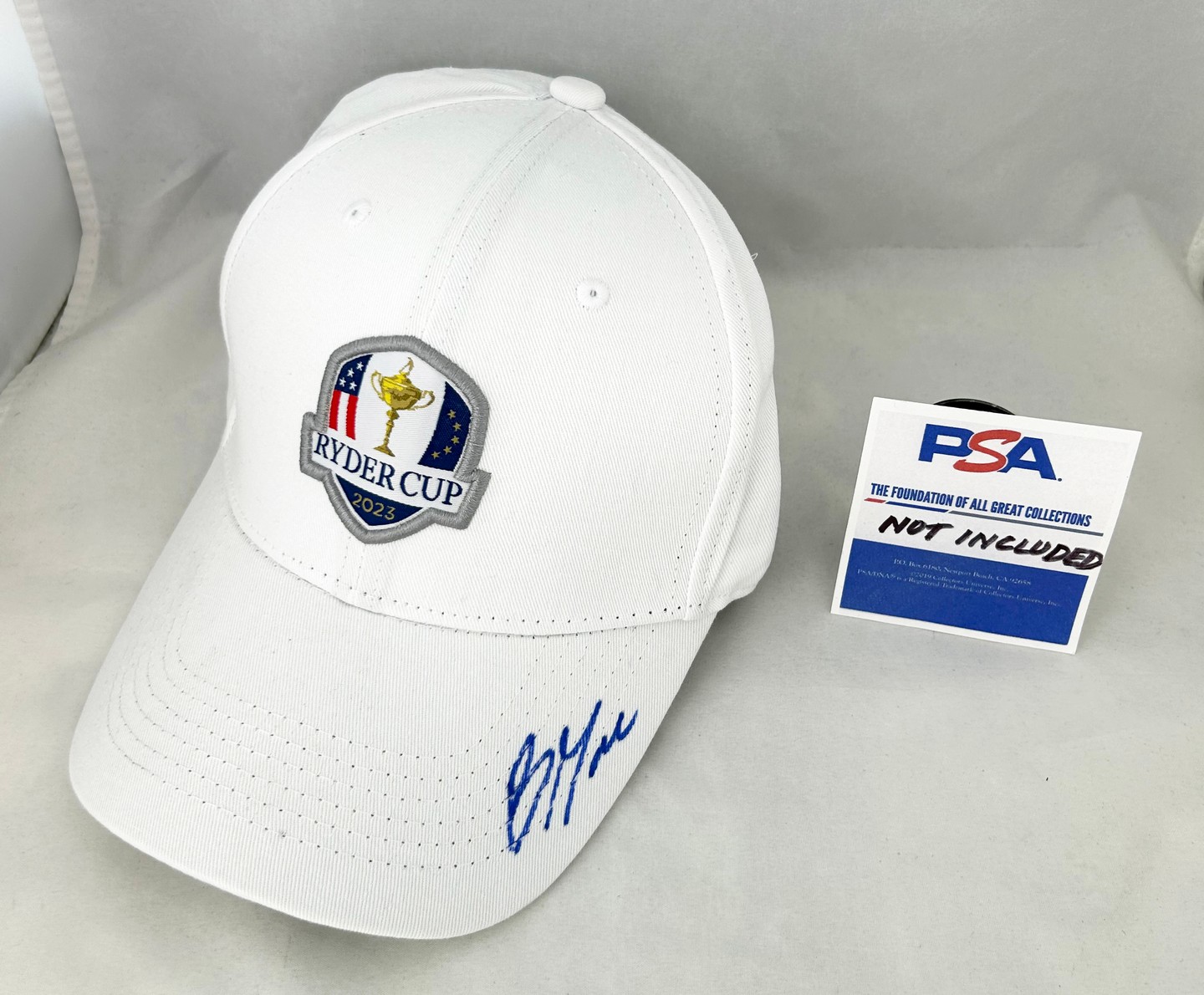 Robert McIntyre Signed Hat 2023 Ryder Cup PSA/DNA
