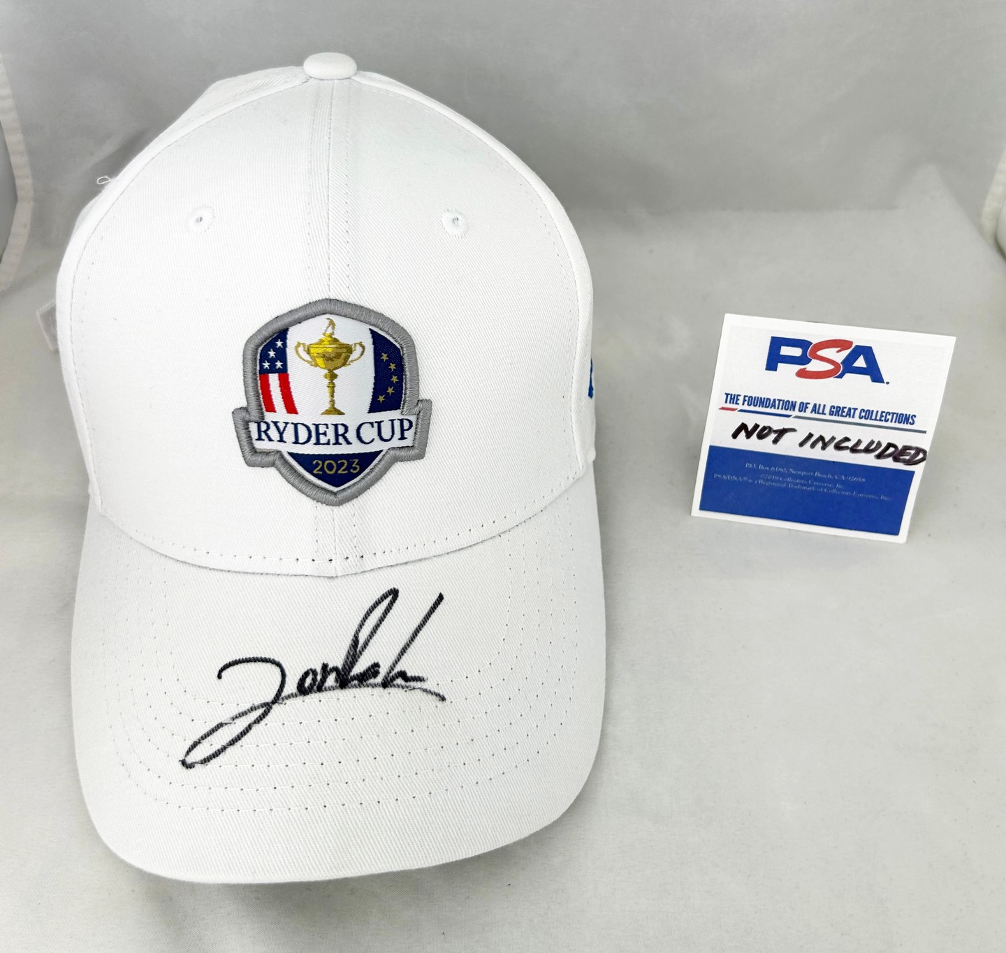 Jon Rahm Signed Hat 2023 Ryder Cup PSA/DNA