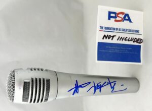 Ja Rule Signed Microphone PSA/DNA