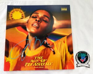 Janelle Monae Signed Vinyl LP Album The Age of Pleasure Beckett BAS
