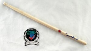 Chad Smith Signed Drumstick Red Hot Chili Peppers Beckett BAS 1