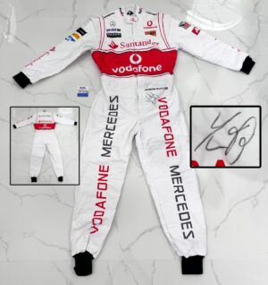 Jenson Button Signed Race Suit 2010 Season Brawn Formula 1 F1 PSA/DNA 1