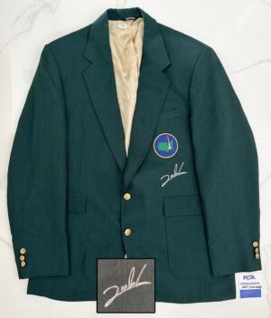 Jon Rahm Signed Masters Jacket Beckett BAS