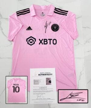 Lionel Messi Signed Jersey Inter Miami Argentina Beckett BAS
