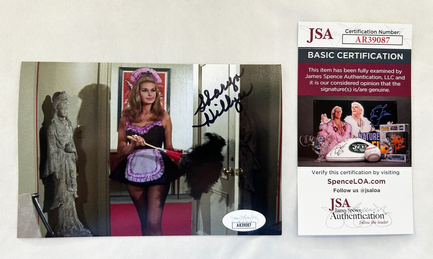 Sharyn Hillyer Signed 4x6 Photo JSA