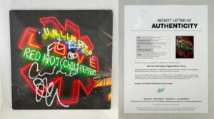 Red Hot Chili Peppers Signed Vinyl LP Album Flea Chad Smith John Frusciante Beckett BAS 1