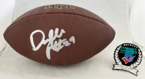 Darrelle Revis Signed Full Size NFL Composite Football New York Jets Beckett BAS