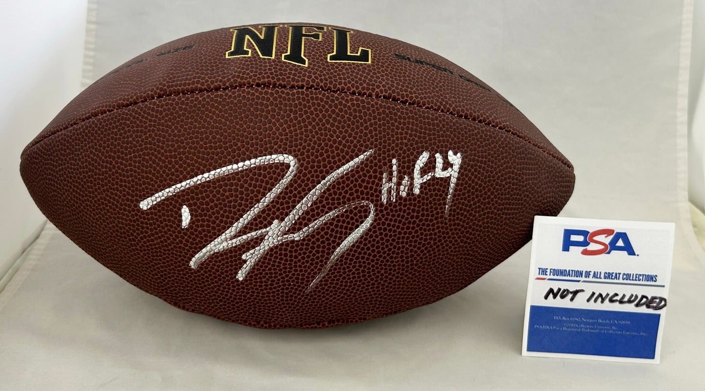 Dwight Freeney Signed Full Size NFL Composite Football Indianapolis Colts PSA/DNA