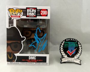DMC Darryl McDaniels Signed Funko Run DMC Beckett BAS