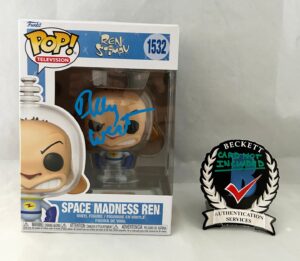Billy West Signed Funko Pop Space Madness Ren & Stimpy Beckett BAS