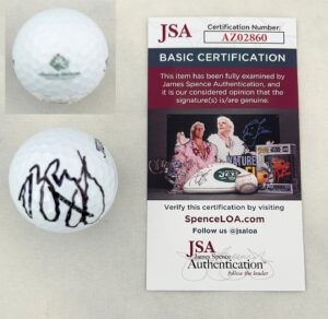 Rose Zhang Signed Golf Ball 2020 US Womens Amateur JSA
