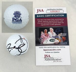 Jason Day Signed Golf Ball 2015 PGA Championship JSA