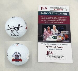 Jim Furyk Signed Golf Ball 2003 US Open JSA 1