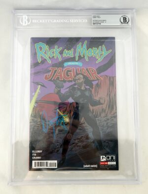 Danny Trejo Signed Comic Book Rick & Morty Jaguar Beckett BAS 2