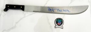 Danny Trejo Signed Machete Beckett BAS 4