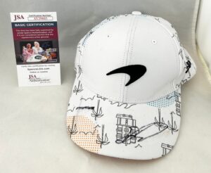 Oscar Piastri Signed Hat Miami GP McLaren F1 Formula 1 JSA