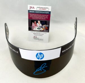 Oliver Bearman Signed Helmet Visor 1:1 Ferrari Haas Formula 1 JSA 3