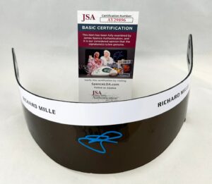 Oliver Bearman Signed Helmet Visor 1:1 Ferrari Haas Formula 1 JSA 4