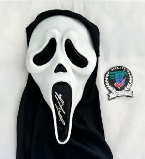 Liana Liberato Signed Mask Scream Beckett BAS 1