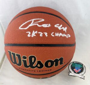 Andre Jackson Jr Signed Basketball Uconn Huskies Beckett BAS