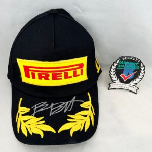 Bianca Bustamante Signed Hat McLaren Pirelli F1 Academy Formula 1 Beckett BAS 1