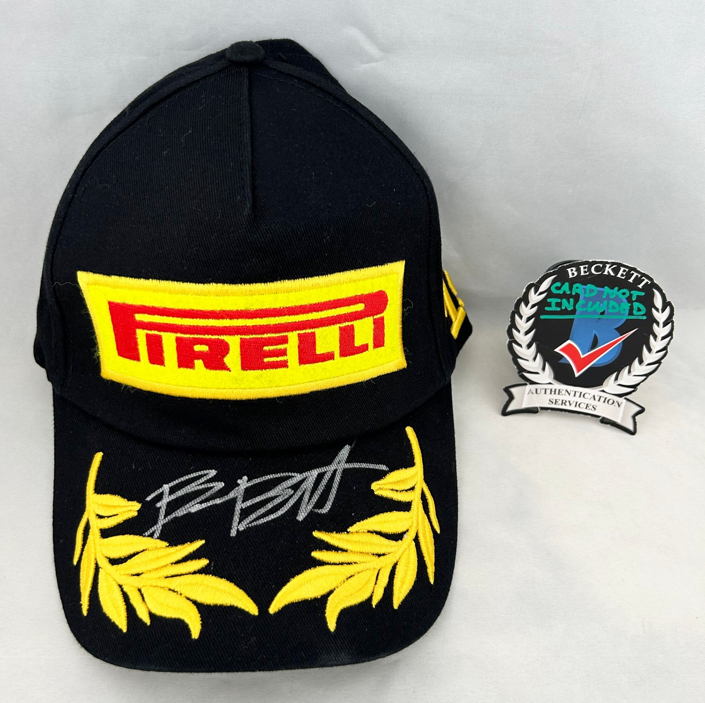 Bianca Bustamante Signed Hat McLaren Pirelli F1 Academy Formula 1 Beckett BAS 1