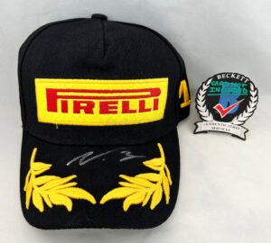 Valtteri Bottas Signed Hat Pirelli Formula 1 Beckett BAS 1