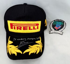 Marta Garcia Lopez Signed Hat Pirelli 2023 F1 Academy Champion Formula 1 Beckett BAS