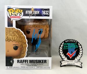 Michelle Hurd Signed Funko Pop Star Trek Picard Raffi Musiker Beckett BAS 1