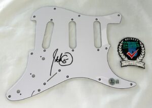 John 5 Signed Electric Pickguard Beckett BAS 1