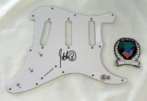 John 5 Signed Electric Pickguard Beckett BAS 2