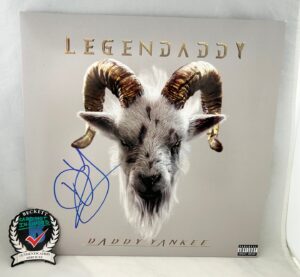 Daddy Yankee Signed Vinyl LP Album Beckett BAS