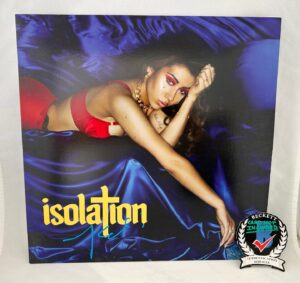 Kali Uchis Signed Vinyl LP Album Beckett BAS