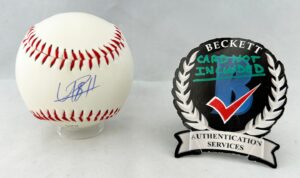 Usain Bolt Signed Baseball Olympics Gold Medalist Beckett BAS