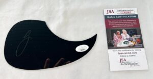 AJ McLean Signed Acoustic Pickguard JSA