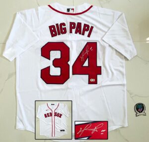 David Ortiz Signed Jersey Boston Red Sox HOF Big Papi Beckett BAS 1