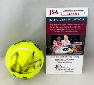 Jakub Mensik Signed Tennis Ball Miami Open 1st Win JSA
