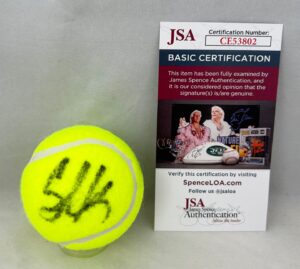 Sebastian Korda Signed Tennis Ball JSA