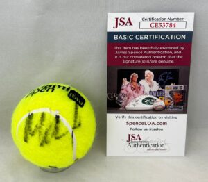 Mirra Andreeva Signed Tennis Ball Miami Open JSA