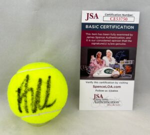 Agnieszka Radwanska Signed Tennis Ball JSA 1