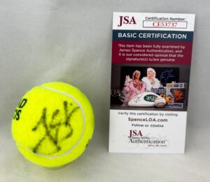 Francesca Schiavone Signed Tennis Ball Roland Garros French Open JSA 1
