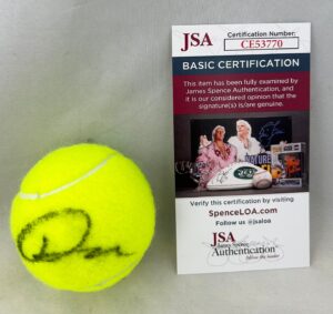 Jack Draper Signed Tennis Ball JSA 5