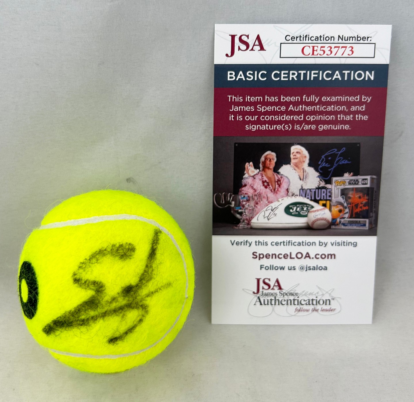 Aryna Sabalenka Signed Tennis Ball Australian Open JSA 2