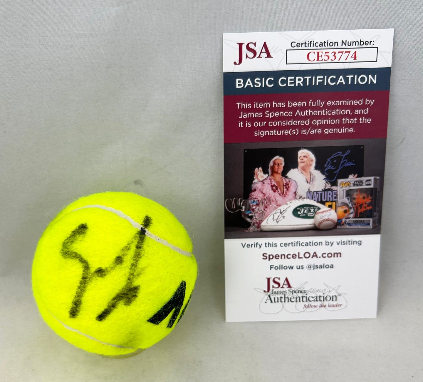 Aryna Sabalenka Signed Tennis Ball Australian Open JSA 3