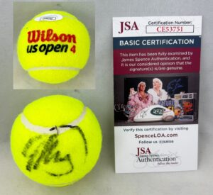 Matteo Berrettini Signed Tennis Ball US Open JSA